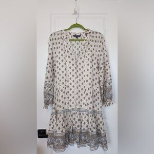 Veronica Beard Belissa Dress Dove Multi Size 8